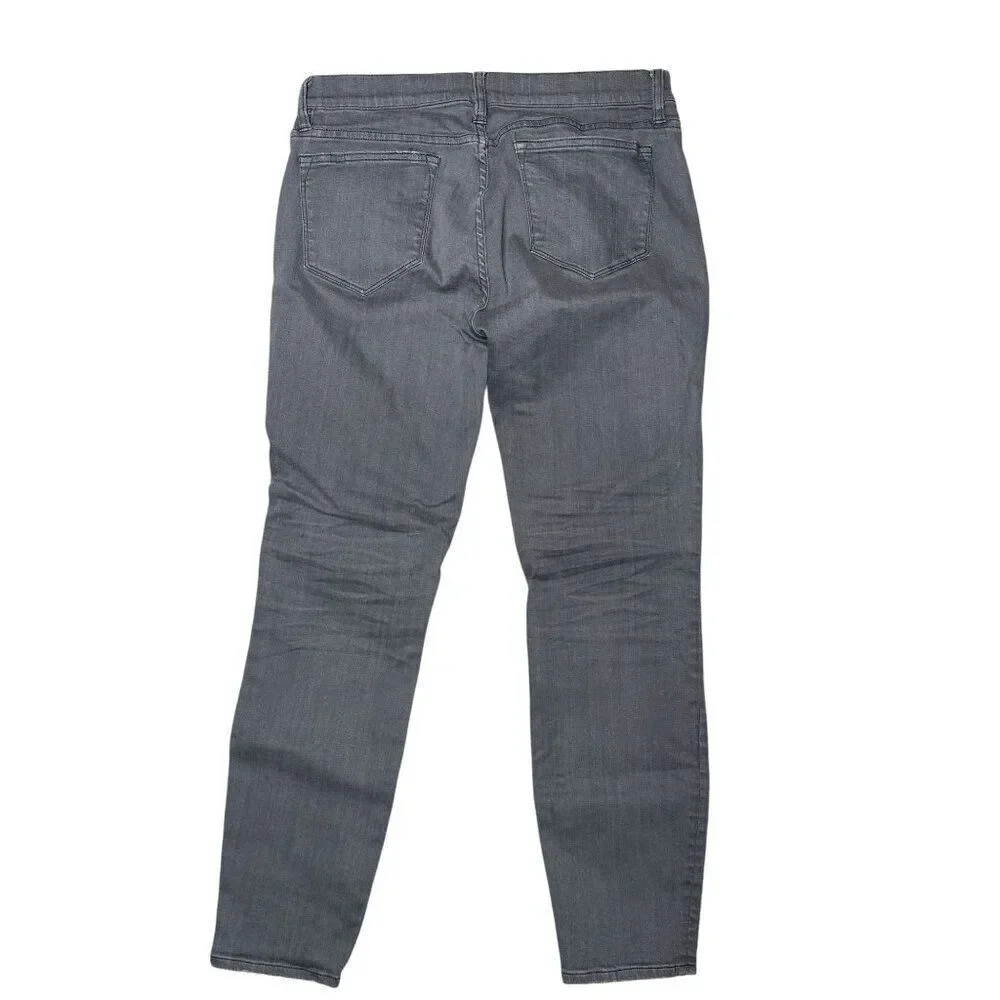 J.Crew Toothpick Skinny Jeans Size 29 Gray Denim Jegging